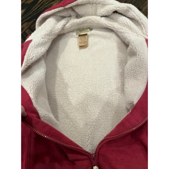 CE Schmidt Workwear Jacket Womens XL Sherpa Fleece Lined Coat Full Zip Fall - Picture 7 of 16